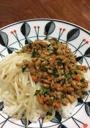簡単ランチ*納豆丼 発酵食品-レシピのメイン写真