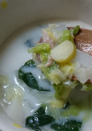 【わける派】野菜＆ツナシチュー-レシピのメイン写真