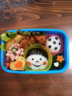 キャラ弁*顔弁*坊ちゃん弁当-レシピのメイン写真