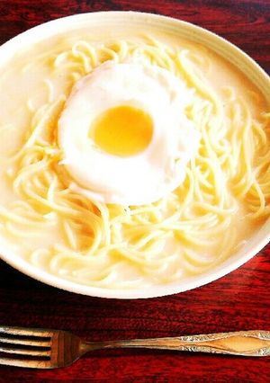 お腹いっぱいシチュースパゲッティ-レシピのメイン写真