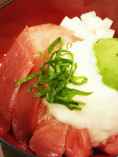 マグロとアボガドの山かけ丼-レシピのメイン写真