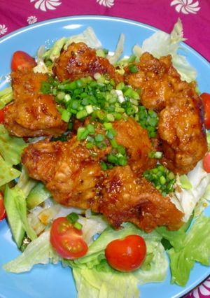 鶏の唐揚げ　中華ドレッシング-レシピのメイン写真