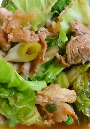 黒豚みそ(ピーマン味噌)で簡単回鍋肉-レシピのメイン写真