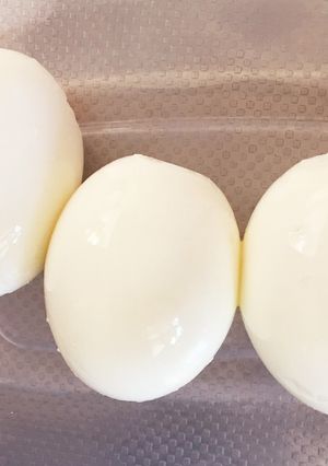 笑える♪ツルツルッっと簡単ゆで卵の殻むき-レシピのメイン写真