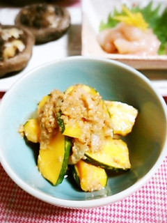 カボッコリーの胡麻酢和え-レシピのメイン写真