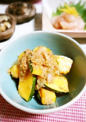 カボッコリーの胡麻酢和え-レシピのメイン写真