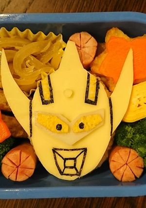 ウルトラマンタロウ☆キャラ弁-レシピのメイン写真
