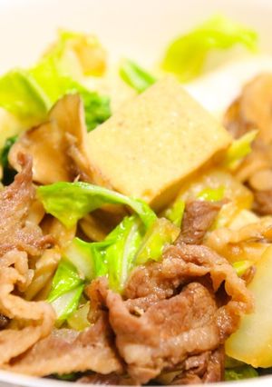 簡単10分✨すき焼き風❤️肉豆腐-レシピのメイン写真