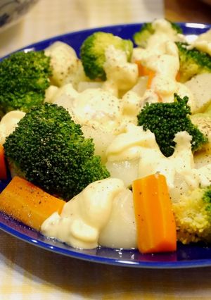 温野菜サラダ★チーズドレッシング-レシピのメイン写真