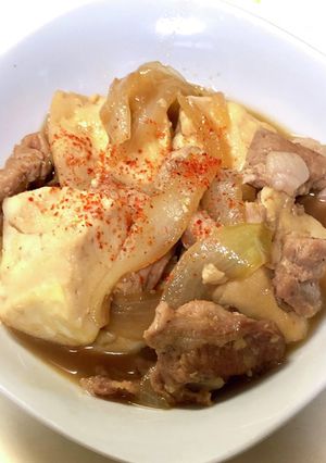 時短！染み染み肉豆腐-レシピのメイン写真