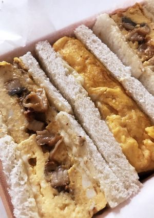 贅沢♡鰻巻きサンド・玉子焼きサンド-レシピのメイン写真