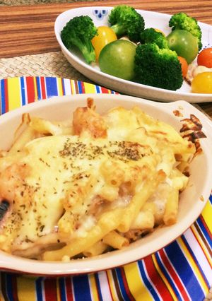 ベシャメルソースから作る本格グラタン♪-レシピのメイン写真