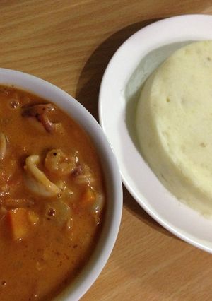 タンザニア料理シーフードシチュー-レシピのメイン写真