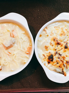 かける!秋の味覚たっぷり豆乳シチュー♪-レシピのメイン写真