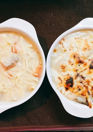 かける！秋の味覚たっぷり豆乳シチュー♪-レシピのメイン写真