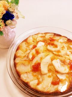 失敗しない母直伝の簡単りんごケーキ-レシピのメイン写真