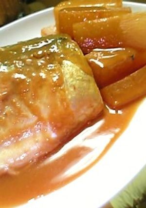 入れるだけ！鯖とついでに大根の味噌煮♪-レシピのメイン写真