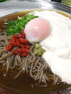 トロトロ豆腐の冷やしあんかけ蕎麦-レシピのメイン写真