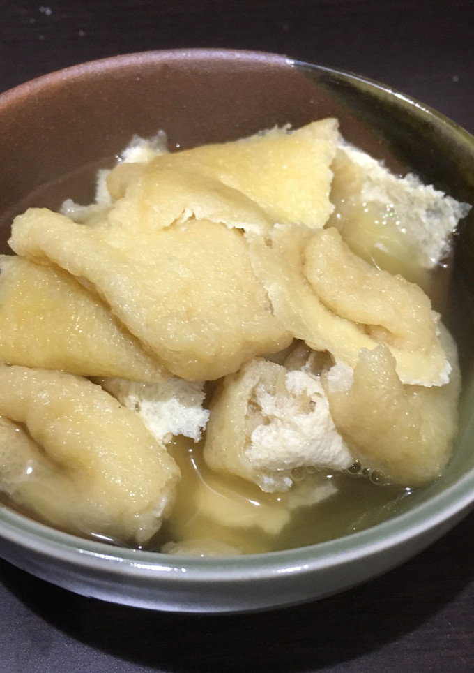 簡単♫美味しい！油揚げ-レシピのメイン写真