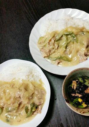 あつあつご飯にかけて♪シチューライス♪-レシピのメイン写真