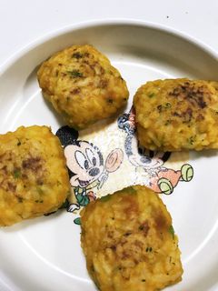 【離乳食後期】洋風ご飯お焼き・その2-レシピのメイン写真