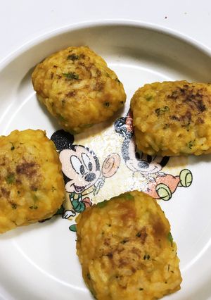【離乳食後期】洋風ご飯お焼き・その2-レシピのメイン写真