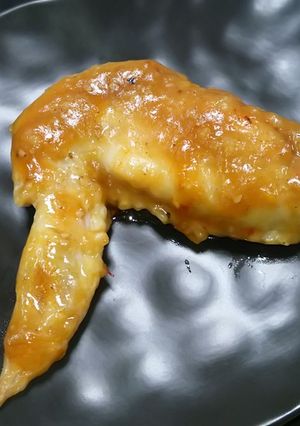 手羽先の揚げ煮あんかけ ゆずの香り-レシピのメイン写真