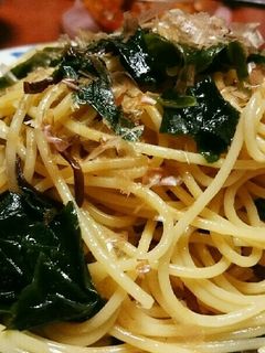 ダシと塩昆布が決め手!和風パスタ-レシピのメイン写真