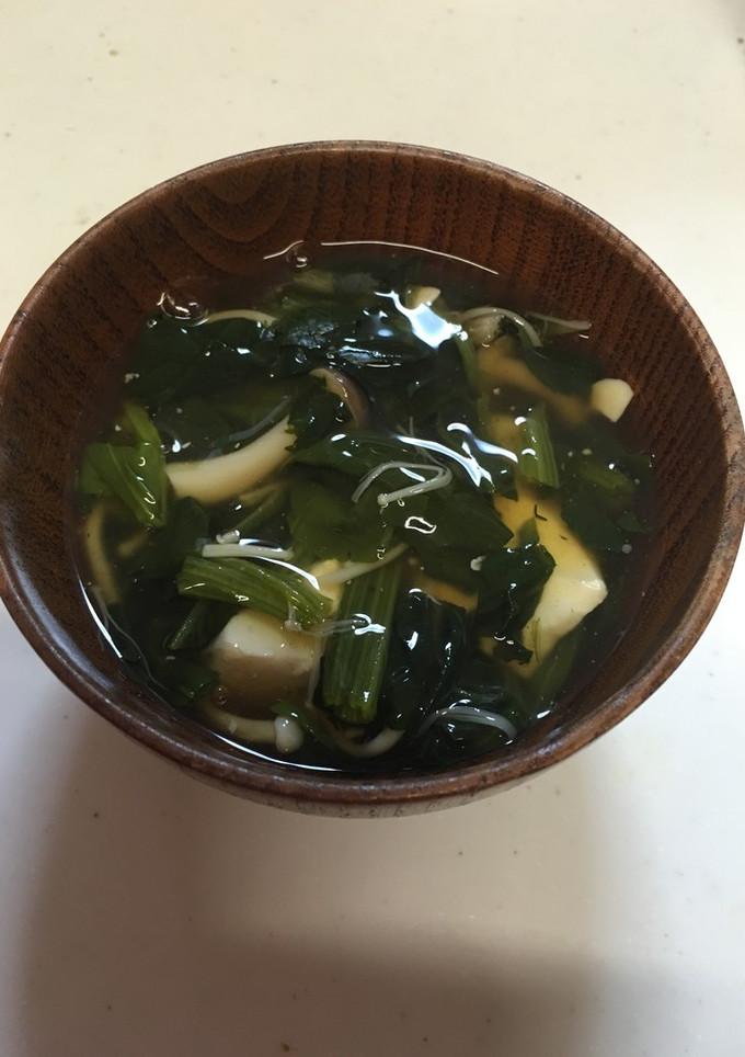 きのこと豆腐のとろみ汁-レシピのメイン写真