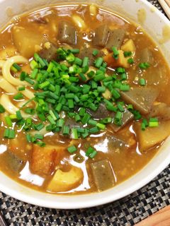 おでんリメイク☆簡単カレーうどん☆-レシピのメイン写真