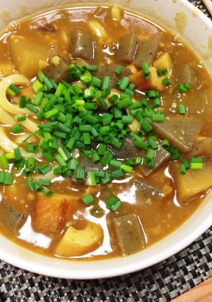 おでんリメイク☆簡単カレーうどん☆-レシピのメイン写真
