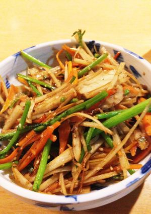 根菜のきんぴら-レシピのメイン写真