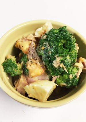 ブロッコリーとツナのマヨポンサラダ-レシピのメイン写真
