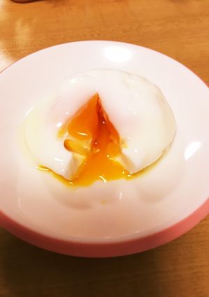 レンジで簡単ポーチドエッグ風♫〜とろーり-レシピのメイン写真