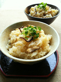 生椎茸の炊きこみ御飯-レシピのメイン写真