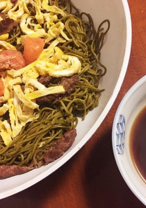 お酢で疲労回復☆山口の郷土料理瓦そば-レシピのメイン写真
