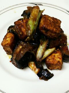 分量簡単!豆腐となすの甘辛炒め-レシピのメイン写真