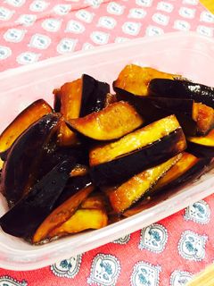 ナスの甘辛煮-レシピのメイン写真