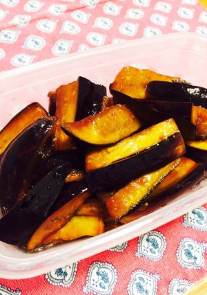 ナスの甘辛煮-レシピのメイン写真