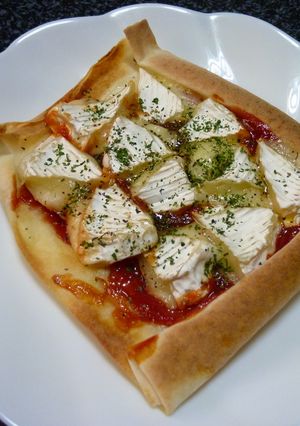 春巻きの皮でパリピザ!(^^)!-レシピのメイン写真