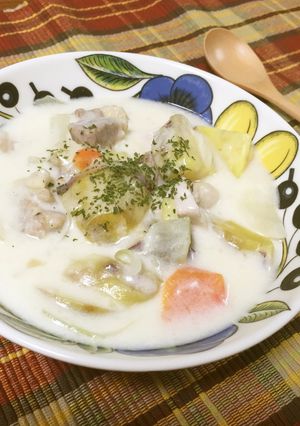 我が家は分ける派♪さつまいもシチュー♡-レシピのメイン写真