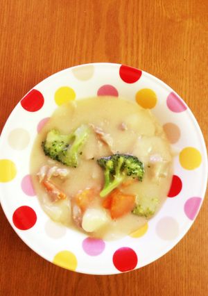 かける派♪和風クリームシチュー-レシピのメイン写真