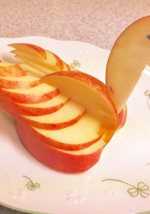 リンゴのスワン パーティに！-レシピのメイン写真