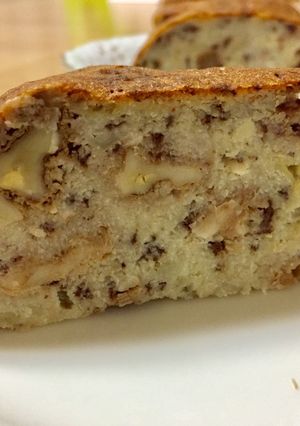 ノンオイル☆炊飯器でおからナッツケーキ♪-レシピのメイン写真