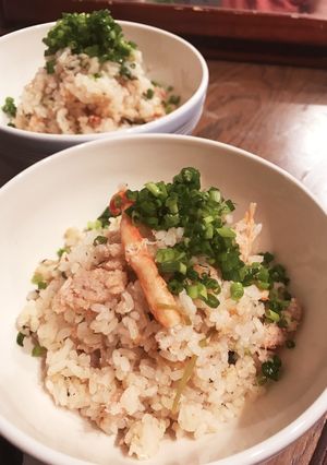 ズワイガニの炊き込みご飯-レシピのメイン写真