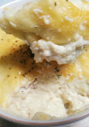 豆腐とハンペンの簡単グラタン 糖質制限-レシピのメイン写真