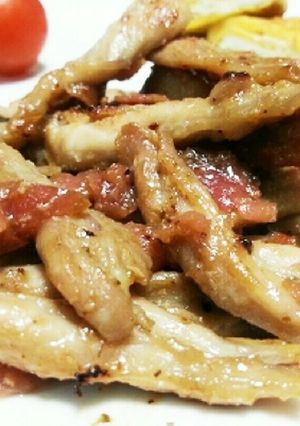 せせり梅のせ-レシピのメイン写真
