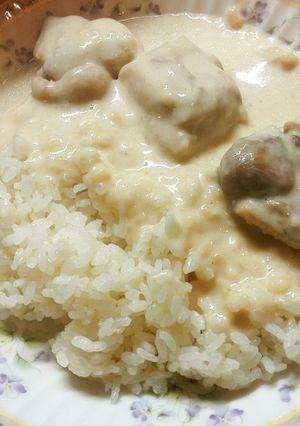 チキンのクリーム煮込み-レシピのメイン写真