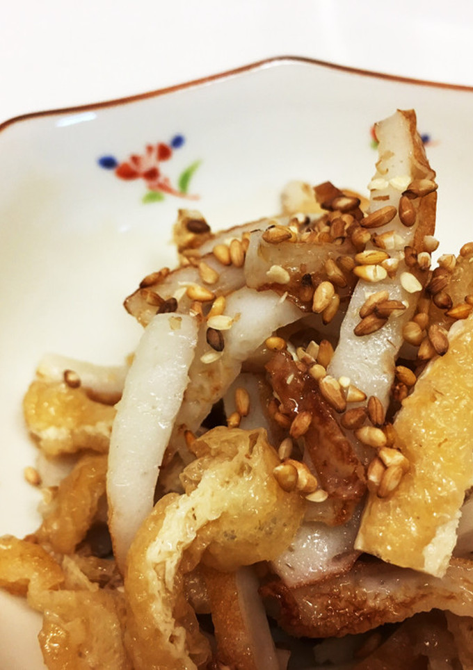簡単！薄揚げとちくわの旨炒め煮-レシピのメイン写真
