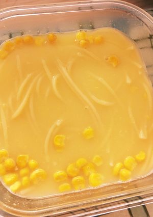 超楽チンコーンスープパスタ-レシピのメイン写真
